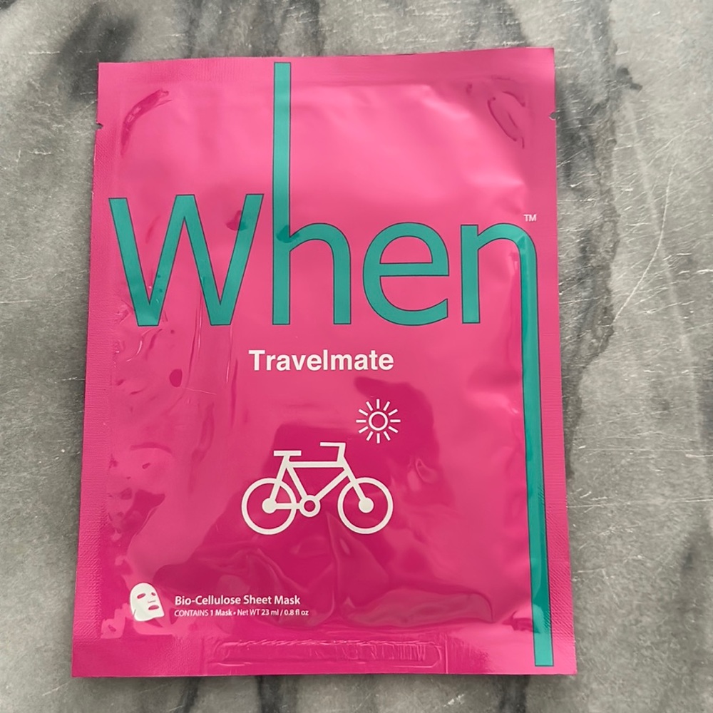 NEW When - Biocellulose Mask Travelmate
